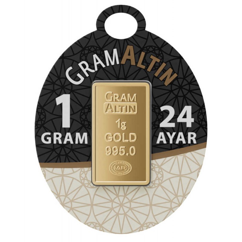 1 gr 24 Ayar İAR Külçe Altın