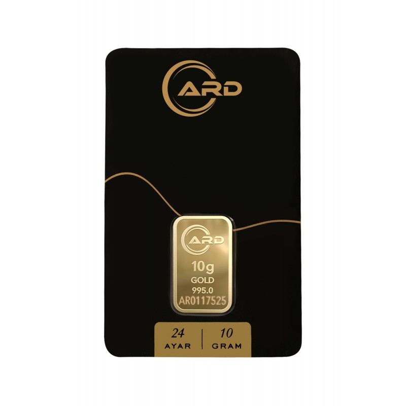 10 gr 24 Ayar ARD Gram Külçe Altın